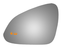 SIDE VIEW MIRROR W BLIND SPOT